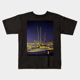 Hudson River Boats Battery Park City Manhattan NYC Kids T-Shirt